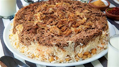 طريقة سهلة لعمل الأرز باللحمة