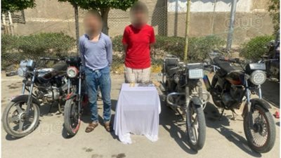 القبض على 5 أشخاص لارتكاب جرائم السرقات في القاهرة (صور)