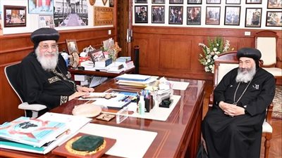 البابا تواضروس يتلقى تقريرا عن إيبارشية بورسعيد