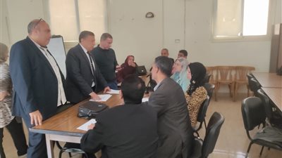وكيل تعليم البحيرة يتفقد ورشة عمل الاستعداد والتدريب على اختبار توفاس TOFAS 