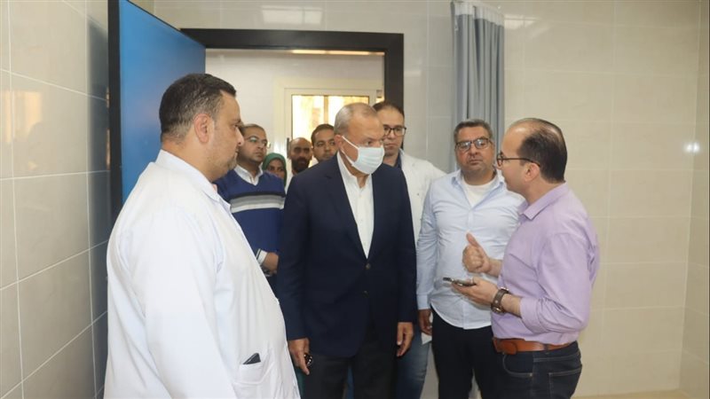محافظ القليوبية خلال