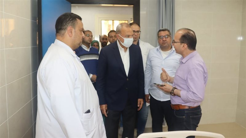 محافظ القليوبية خلال