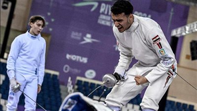 إسلام أسامة يحصد فضية بطولة العالم للسلاح للشباب (صور)