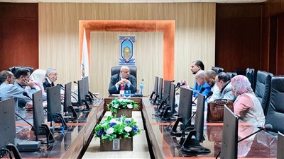 انعقاد الاجتماع الأول لمجلس إدارة بروتوكول التعاون بين مركز التعليم المدمج بالأقصر وتجارة أسيوط