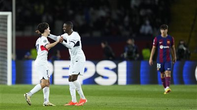 دوري أبطال أوروبا، مايولو يتعادل بالهدف الأول لباريس سان جيرمان أمام برشلونة 