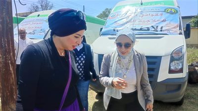 وكيل صحة الإسماعيلية تتابع أعمال القوافل الطبية (صور)