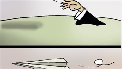 الرد الإيرانى على إسرائيل في كاريكاتير فيتو