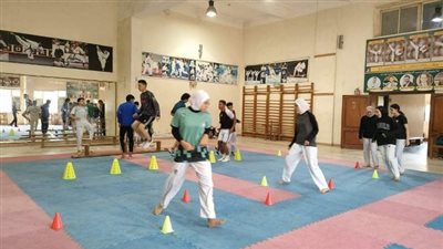 استمرار فعاليات تدريب أعضاء المشروع القومي للموهبة والبطل بالشرقية