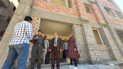 وكيل تعليم الأقصر يتفقد مبنى المقر الجديد للمديرية