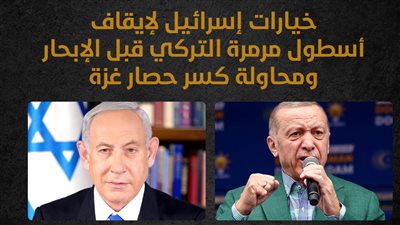 خيارات إسرائيل لإيقاف أسطول مرمرة التركي قبل الإبحار ومحاولة كسر حصار غزة (إنفوجراف)