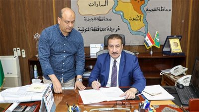 محافظ المنوفية يعتمد المخطط التفصيلي للمنطقة الصناعية بقويسنا