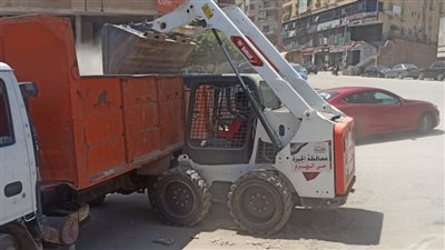 رفع 1400 حالة إشغال للمحال والمقاهي خلال حملات مكبرة في الجيزة (صور)