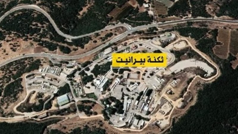 حزب الله يقصف قاعدة