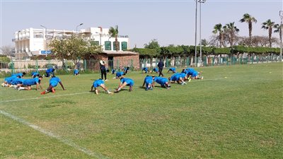 المقاولون يواصل استعدادته لمواجهة بلدية المحلة وتدريبات تخصصية للاعبين