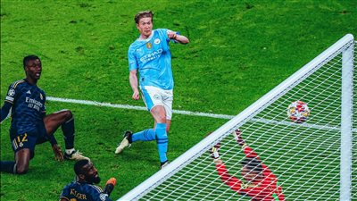 دوري أبطال أوروبا، التعادل يحسم الشوط الإضافي الأول بين ريال مدريد ومانشستر سيتي