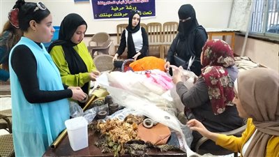انطلاق فعاليات ورشة إعادة التدوير بأندية الفتاة في الإسماعيلية (صور) 