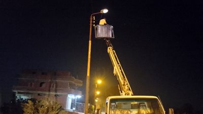 محافظ الشرقية: مراجعة أعمدة الإنارة وصيانتها حفاظًا على المواطنين
