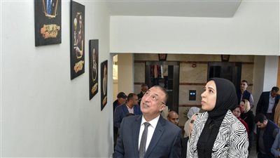 محافظ الإسكندرية يفتتح أعمال تطوير المدخل الرئيسي لمبنى الديوان العام