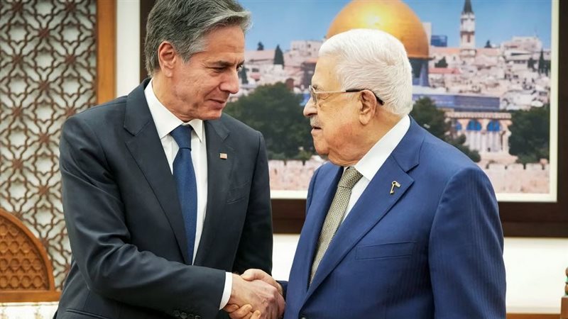 عباس ووزير الخارجية