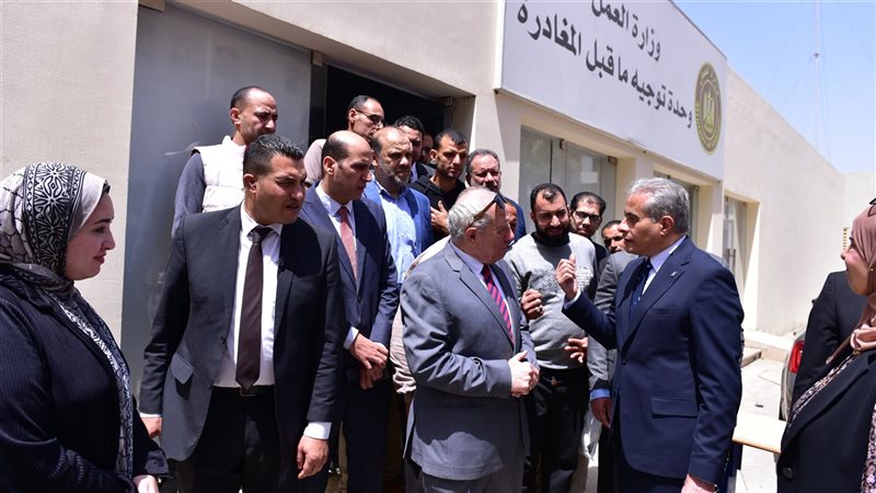 حسن شحاتة وزير العمل،
