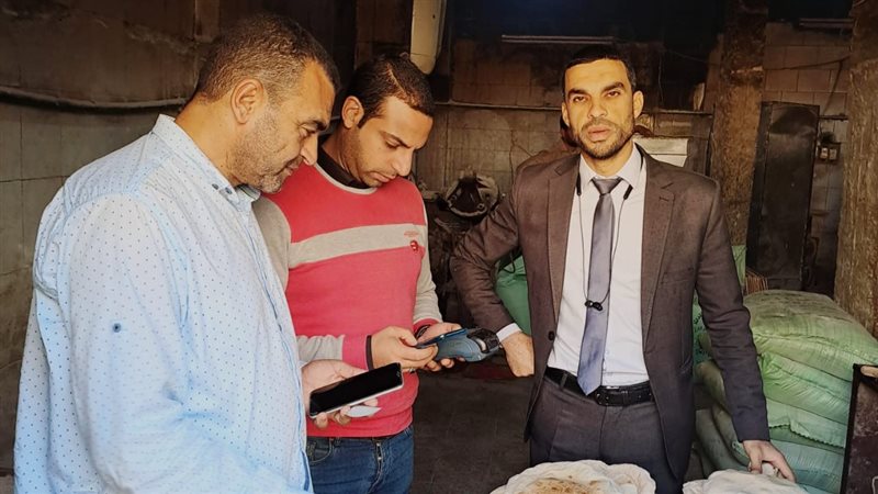 جانب من الحملة التموينية