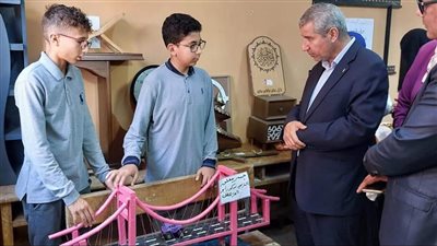 مدير تعليم دمياط يشهد ورش عمل مادة الدراسات الاجتماعية لمدارس إدارة كفر سعد التعليمية