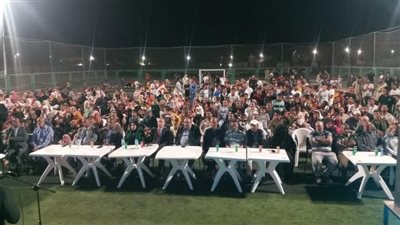 حشد جماهيري كبير خلال الأسبوع الثقافي بالفرافرة في الوادي الجديد 