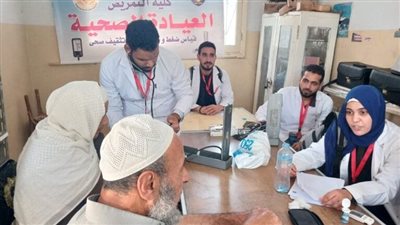 التوعية بخطورة الهجرة غير الشرعية والاتجار بالبشر خلال قافلة تنموية لجامعة دمنهور