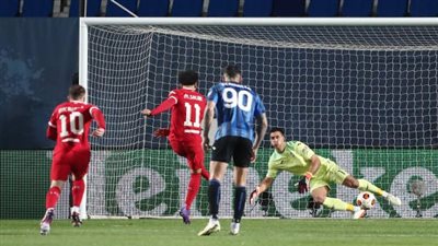 أتالانتا الإيطالي يدخل تاريخ الدوري الأوروبي