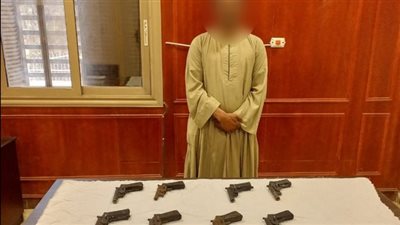 ضبط 3 عمال بتهمة تصنيع والاتجار في الأسلحة بسوهاج والمنيا 