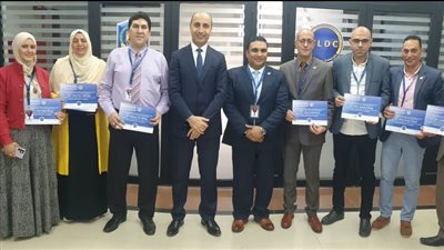 رئيس جامعة دمنهور يفتتح دورة إعداد المدربين باعتماد الأعلى للجامعات