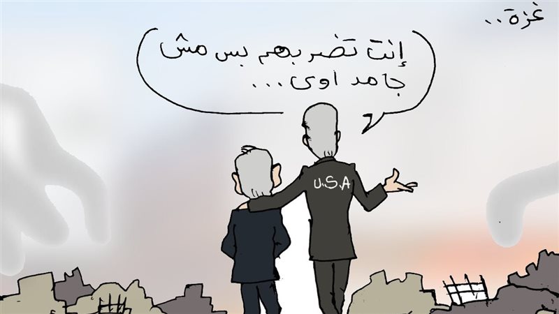 إستمرار قصف غزة في