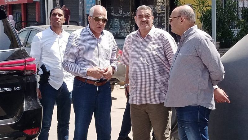 محافظ الجيزة في جولة