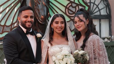 الصور الأولى من حفل زفاف نجل محمد فؤاد