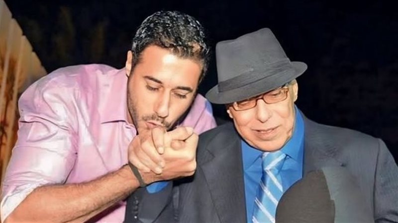 صلاح السعدني مع نجله