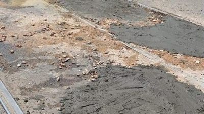 حملة سخرية على مواقع التواصل بسبب ترميم الطرق بحي غرب الإسكندرية 