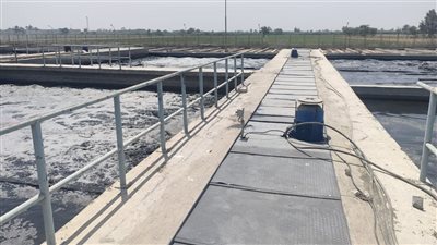 إعادة تشغيل محطة صرف دفنو بمحافظة الفيوم بعد إعادة تأهيلها