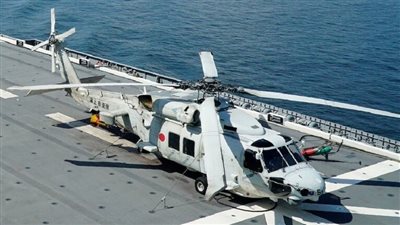 على متنهما 8 أفراد، تحطم مروحيتين للبحرية اليابانية في المحيط الهادئ أثناء تدريب ليلي