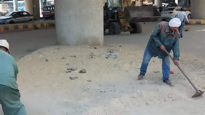 حملة نظافة بنفق نصر