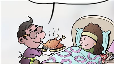 ارتفاع أسعار الفراخ فى كاريكاتير فيتو