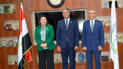 هيئة الاستشعار من البُعد تبحث سبل تعزيز التعاون مع جهاز تنمية مستقبل مصر للتنمية 