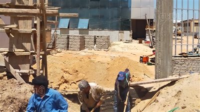 محافظ الغربية يتابع أعمال بمستشفى طنطا العام الجديد