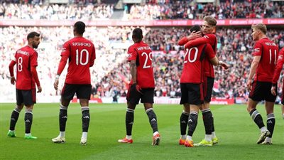 مانشستر يونايتد يتأهل لنهائي كأس الاتحاد الإنجليزي ويواجه السيتي