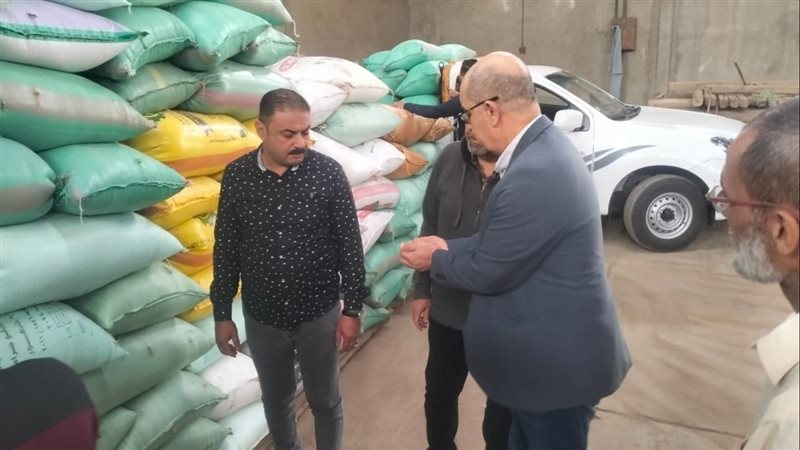توريد القمح في الصوامع