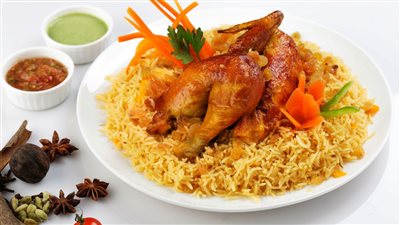 طريقة عمل الدجاج المشوي بالكركم