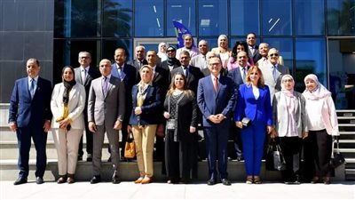 جامعة عين شمس تستقبل وفدًا من هيئة ضمان جودة التعليم