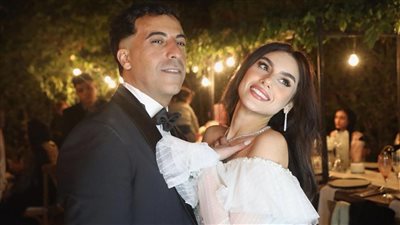 أيمن الرفاعي بطل فيلم كامب يحتفل بزواجه (صور)