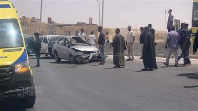 أسماء المصابين في حادث السيارة الملاكي بالمنيا الجديدة (صور)