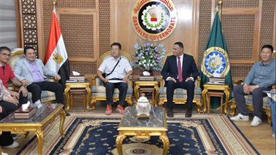 محافظ الدقهلية يناقش إنشاء معالج ميكانيكي وبيولوجي للمخلفات الصلبة