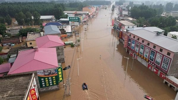 الصين تصدر إنذارا باللون الأزرق لمواجهة السيول الجبلية
